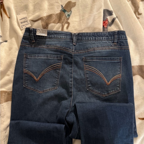 Wit and Wisdom Dark Blue Jeans, size 14 - Picture 3 of 6